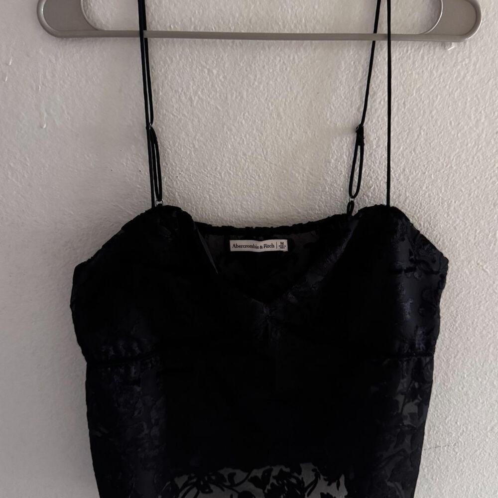Abercrombie fitch black floral